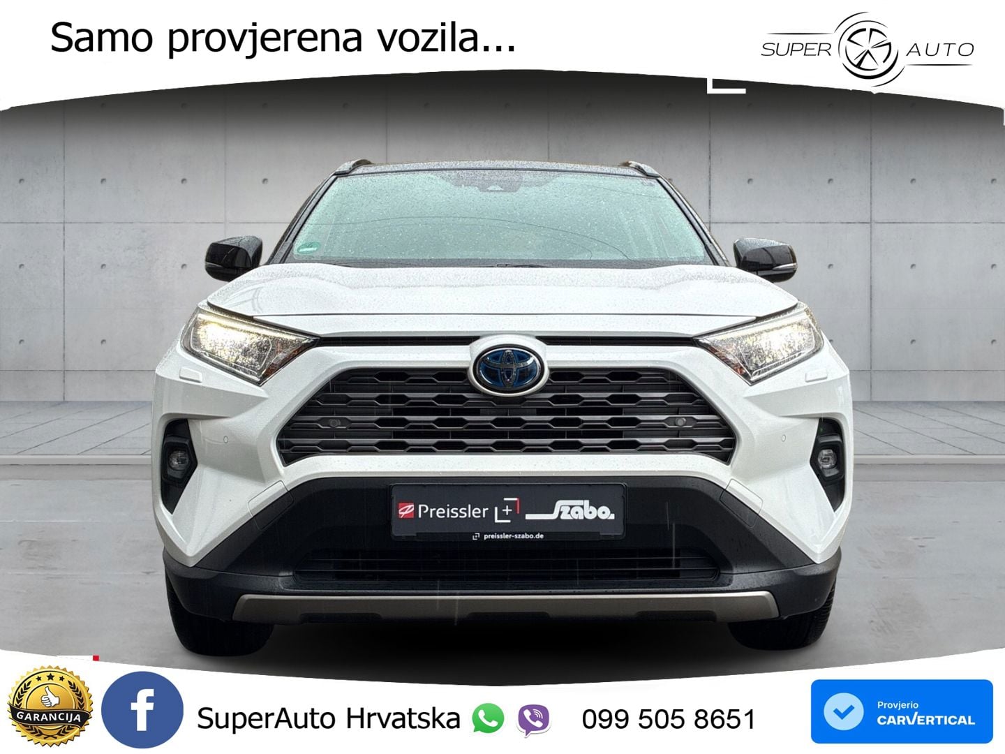 Toyota RAV4 2.5 (218 KS) Hybrid e-CVT LED+GR SJED+ACC