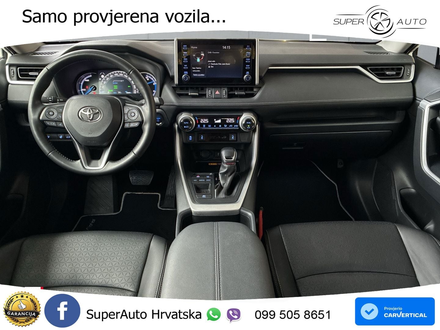 Toyota RAV4 2.5 (218 KS) Hybrid e-CVT LED+GR SJED+ACC