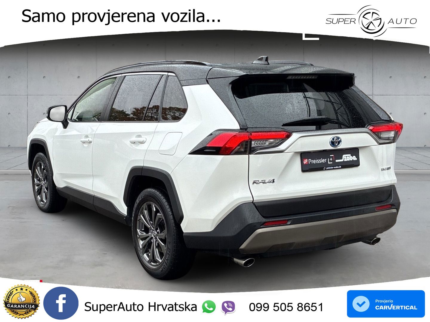 Toyota RAV4 2.5 (218 KS) Hybrid e-CVT LED+GR SJED+ACC