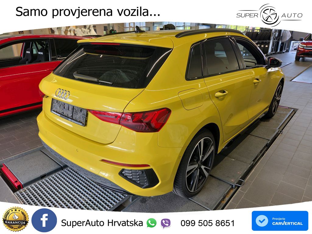 Audi A3 40 TFSIe (204 KS) S tronic S line LED+GR SJED+ACC