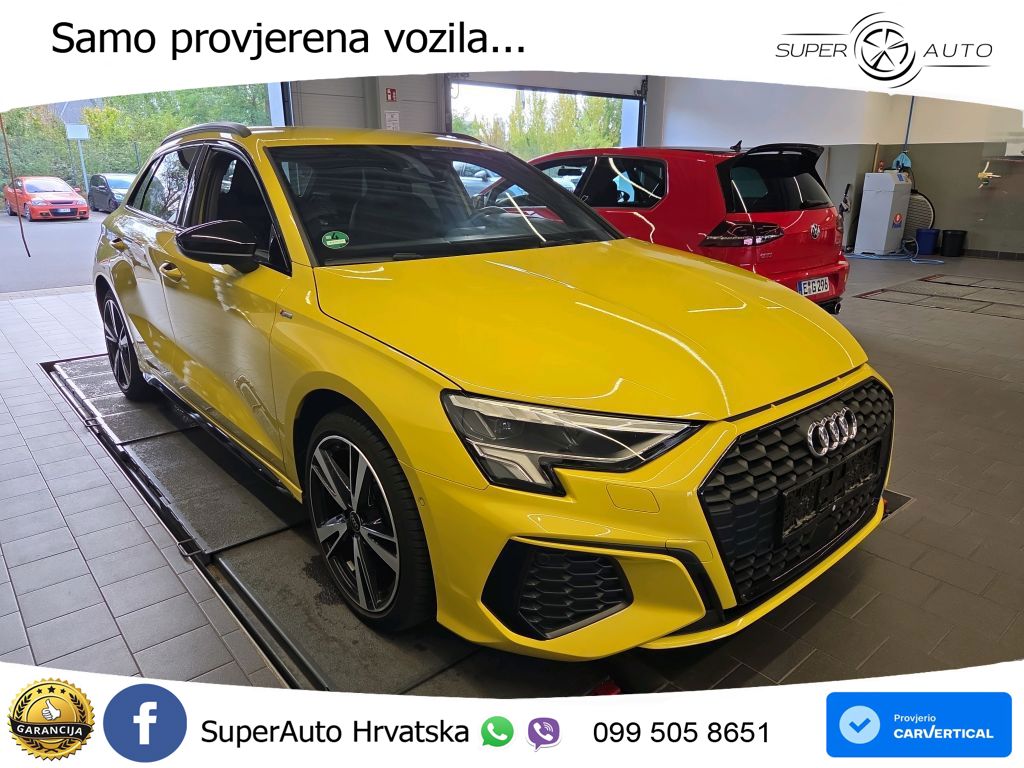 Audi A3 40 TFSIe (204 KS) S tronic S line LED+GR SJED+ACC