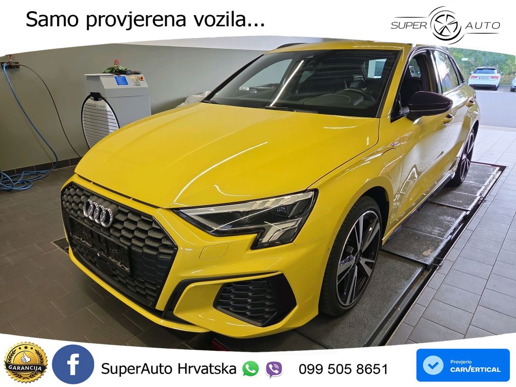 Audi A3 40 TFSIe (204 KS) S tronic S line LED+GR SJED+ACC