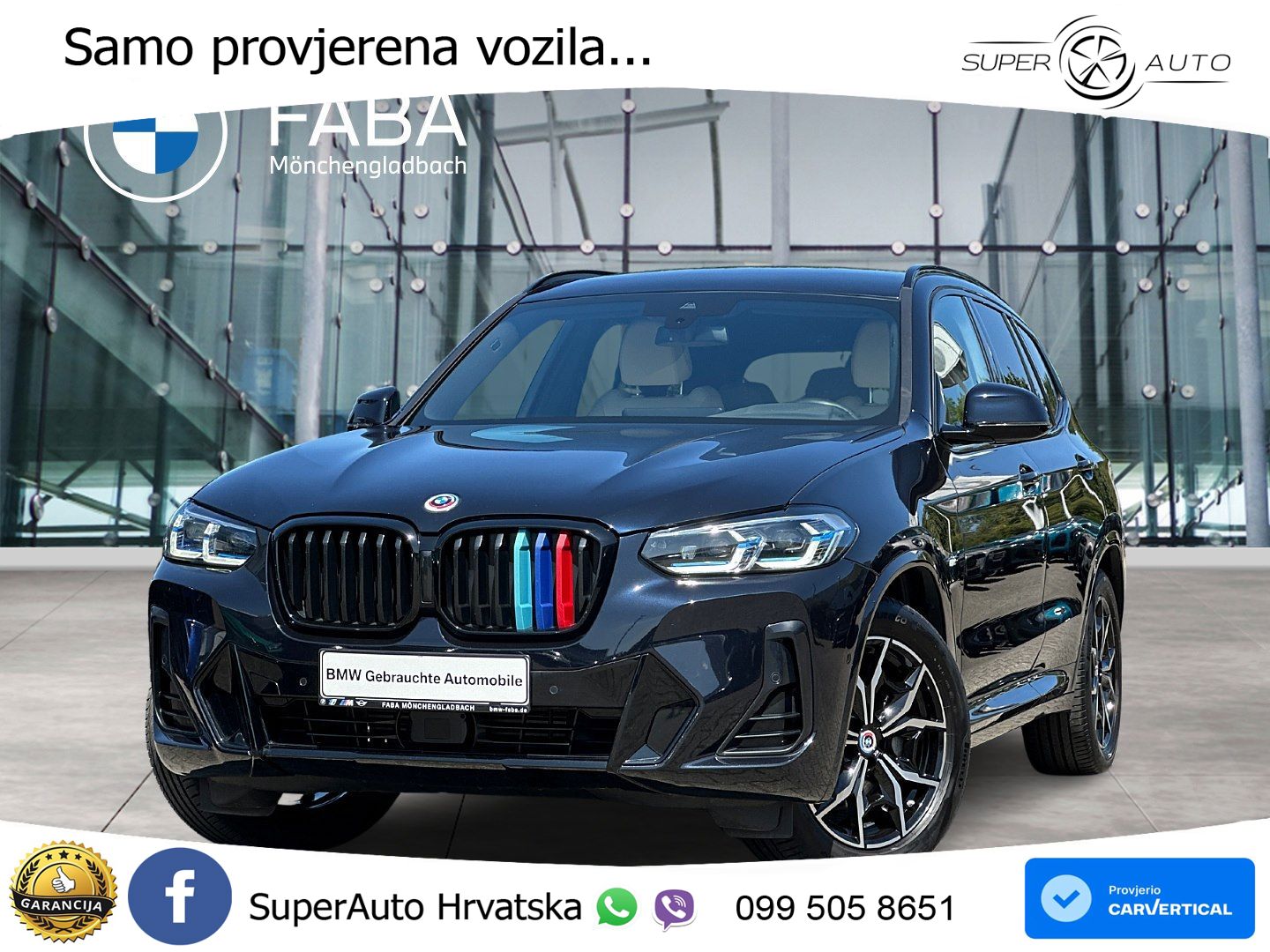 BMW X3 30d xDrive Steptronic LED+GR SJED+ACC