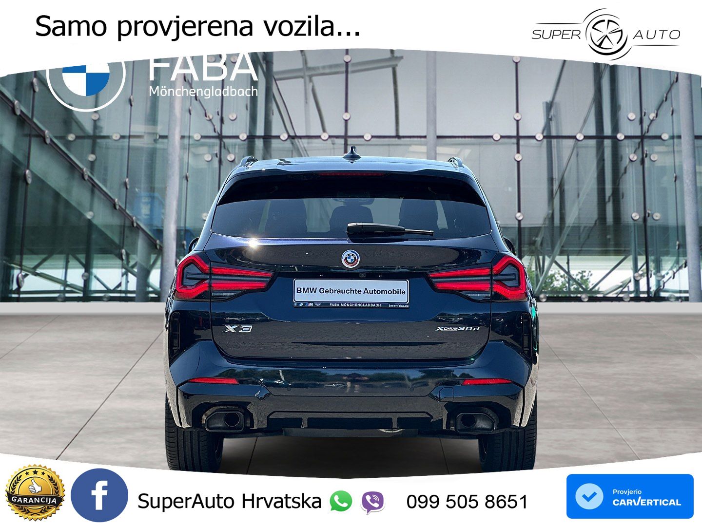 BMW X3 30d xDrive Steptronic LED+GR SJED+ACC