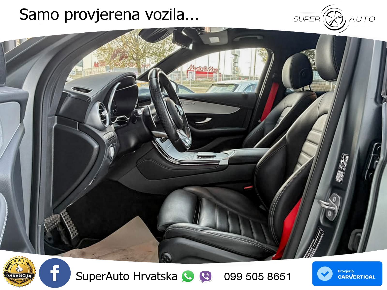 Mercedes AMG GLC 43 V6 (390 KS) 4MATIC TCT LED+GR SJED+ACC