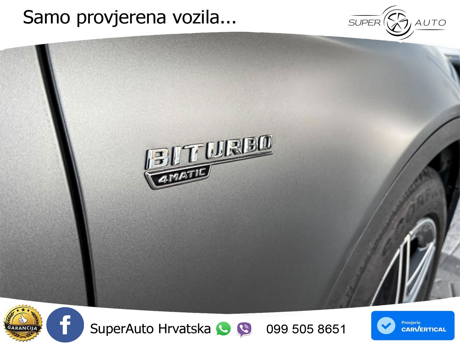 Mercedes AMG GLC 43 V6 (390 KS) 4MATIC TCT LED+GR SJED+ACC