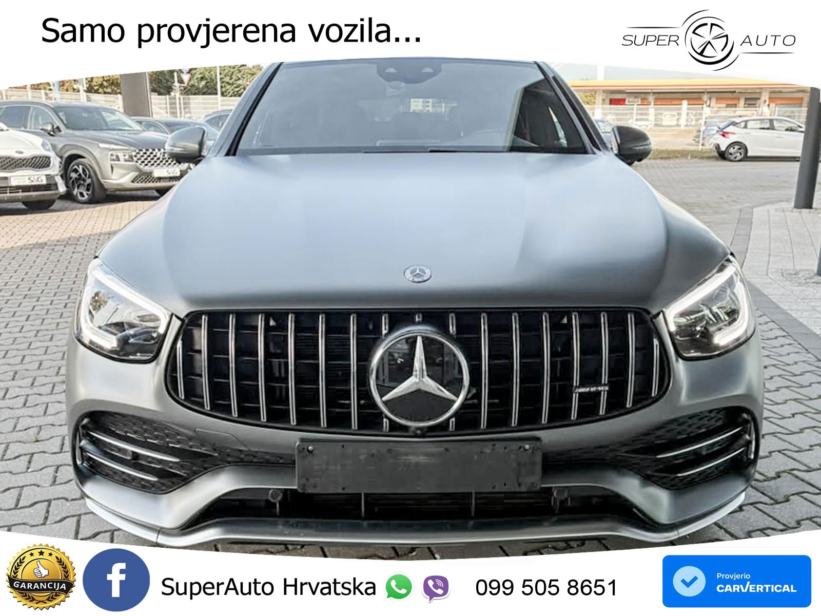 Mercedes AMG GLC 43 V6 (390 KS) 4MATIC TCT LED+GR SJED+ACC