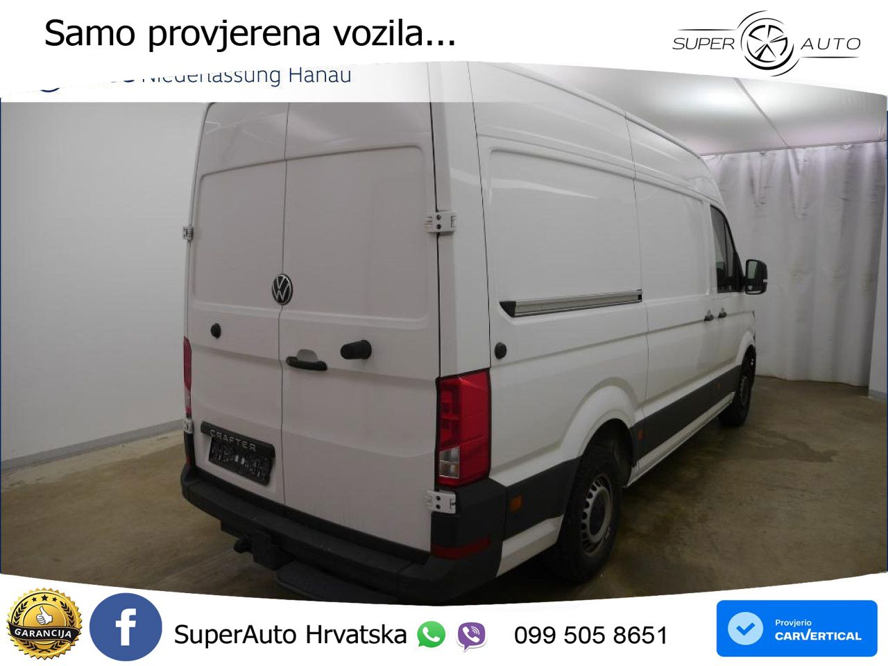 Volkswagen Crafter Kasten MR Navi Kamera Klima DAB Sitzhzg. 140 KS