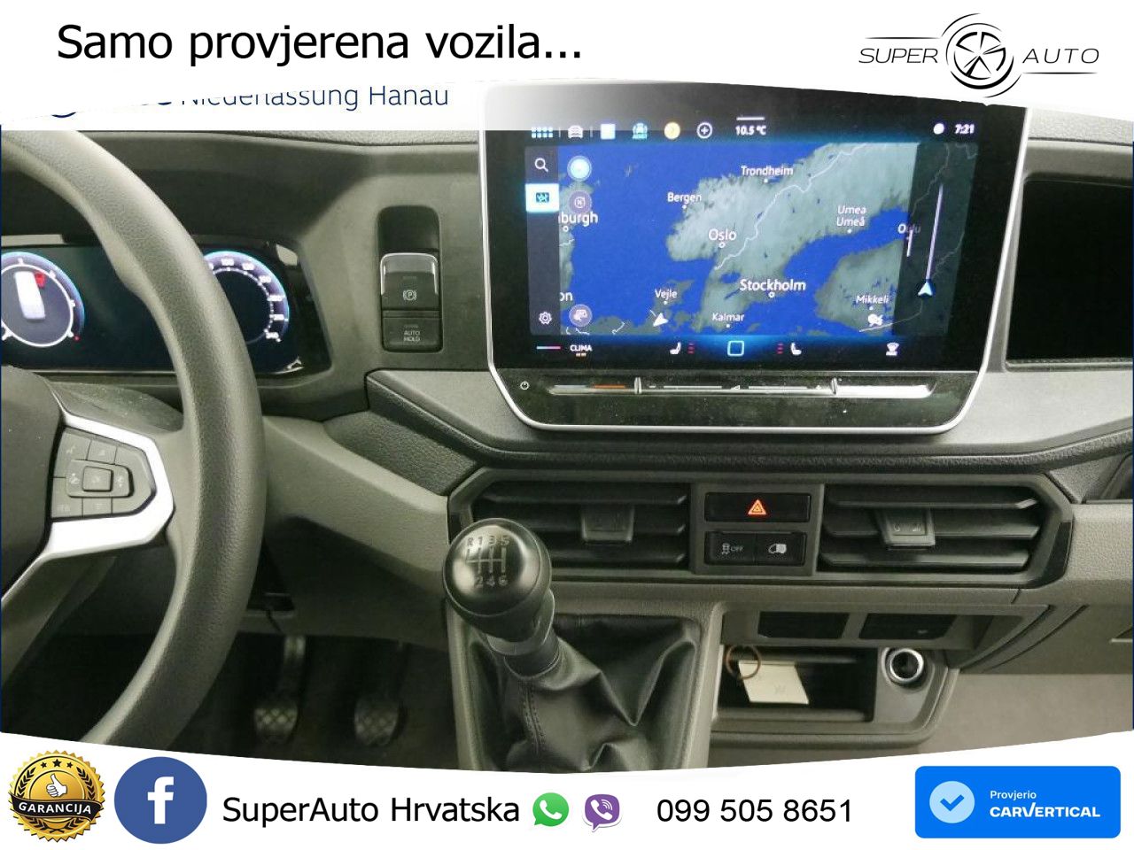 Volkswagen Crafter Kasten MR Navi Kamera Klima DAB Sitzhzg. 140 KS