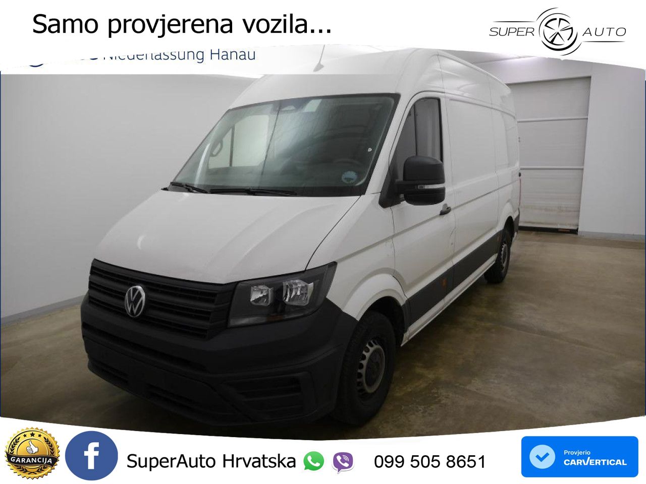 Volkswagen Crafter Kasten MR Navi Kamera Klima DAB Sitzhzg. 140 KS