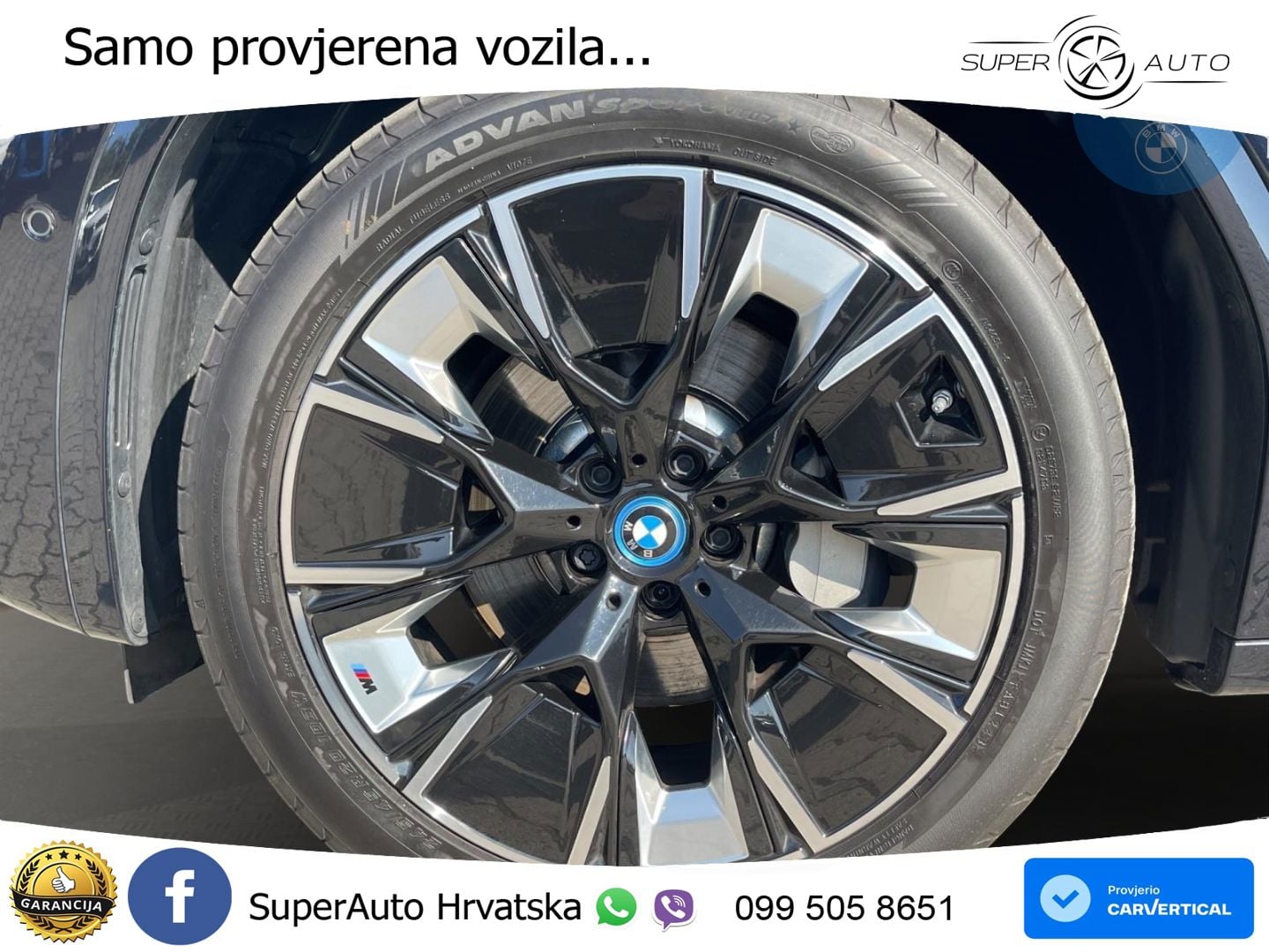 BMW iX3 80 kWh (286 KS) M Sport LED+GR SJED+ACC