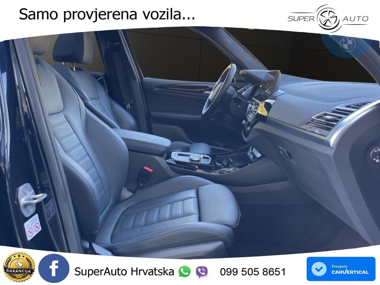 BMW iX3 80 kWh (286 KS) M Sport LED+GR SJED+ACC