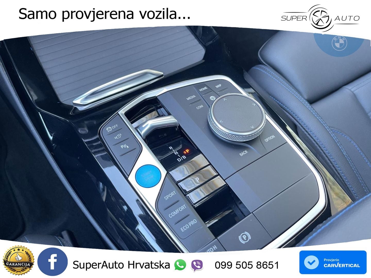 BMW iX3 80 kWh (286 KS) M Sport LED+GR SJED+ACC