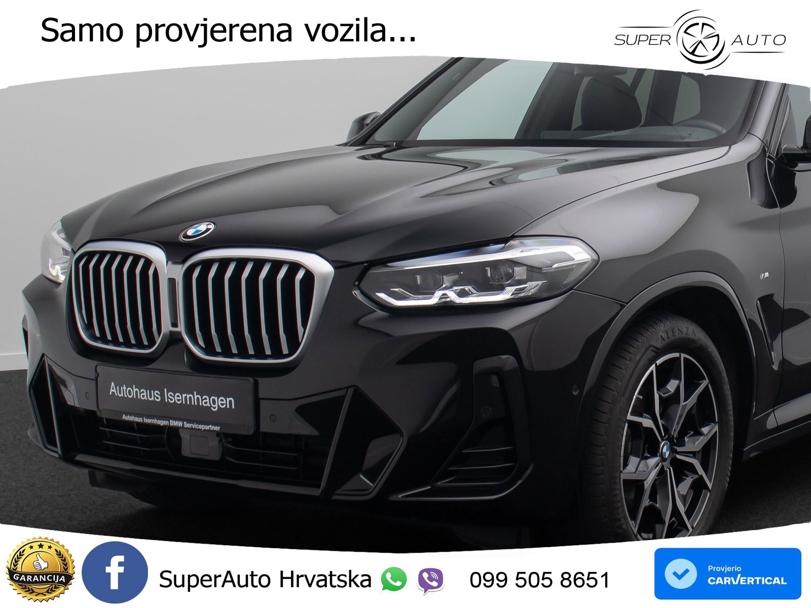 BMW X3 20d xDrive Steptronic M Sport LED+GR SJED+ACC