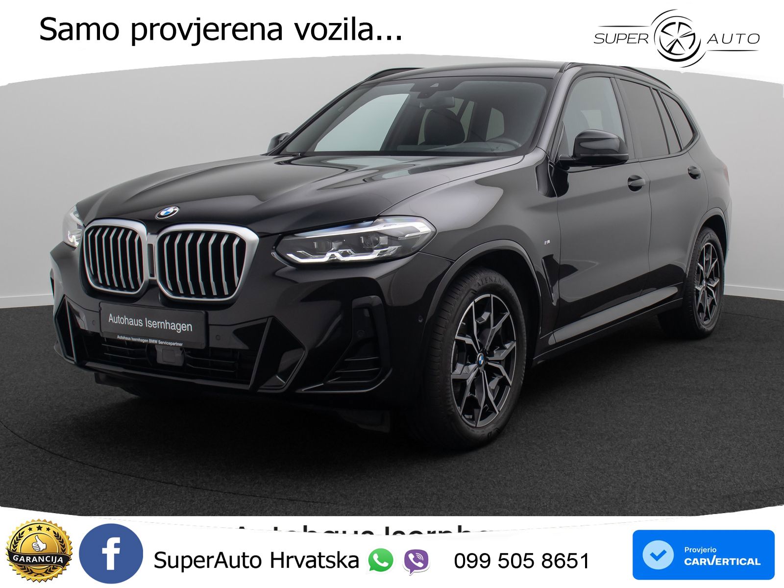 BMW X3 20d xDrive Steptronic M Sport LED+GR SJED+ACC