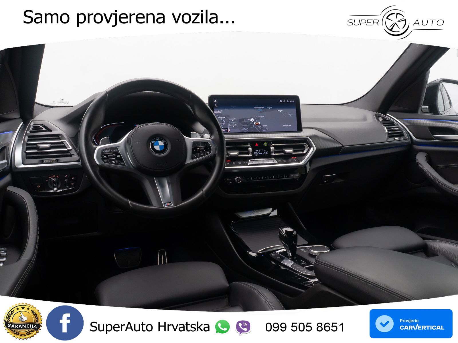 BMW X3 20d xDrive Steptronic M Sport LED+GR SJED+ACC