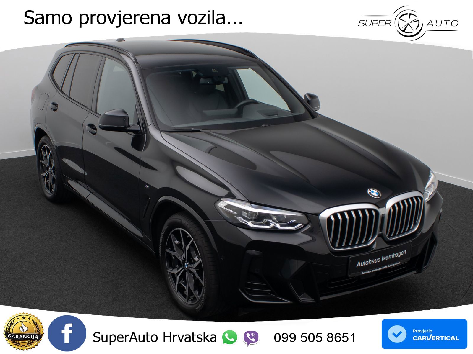 BMW X3 20d xDrive Steptronic M Sport LED+GR SJED+ACC