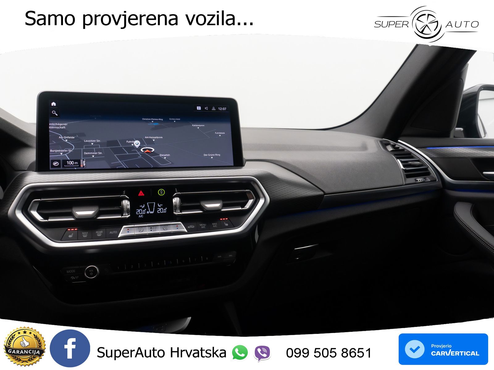 BMW X3 20d xDrive Steptronic M Sport LED+GR SJED+ACC