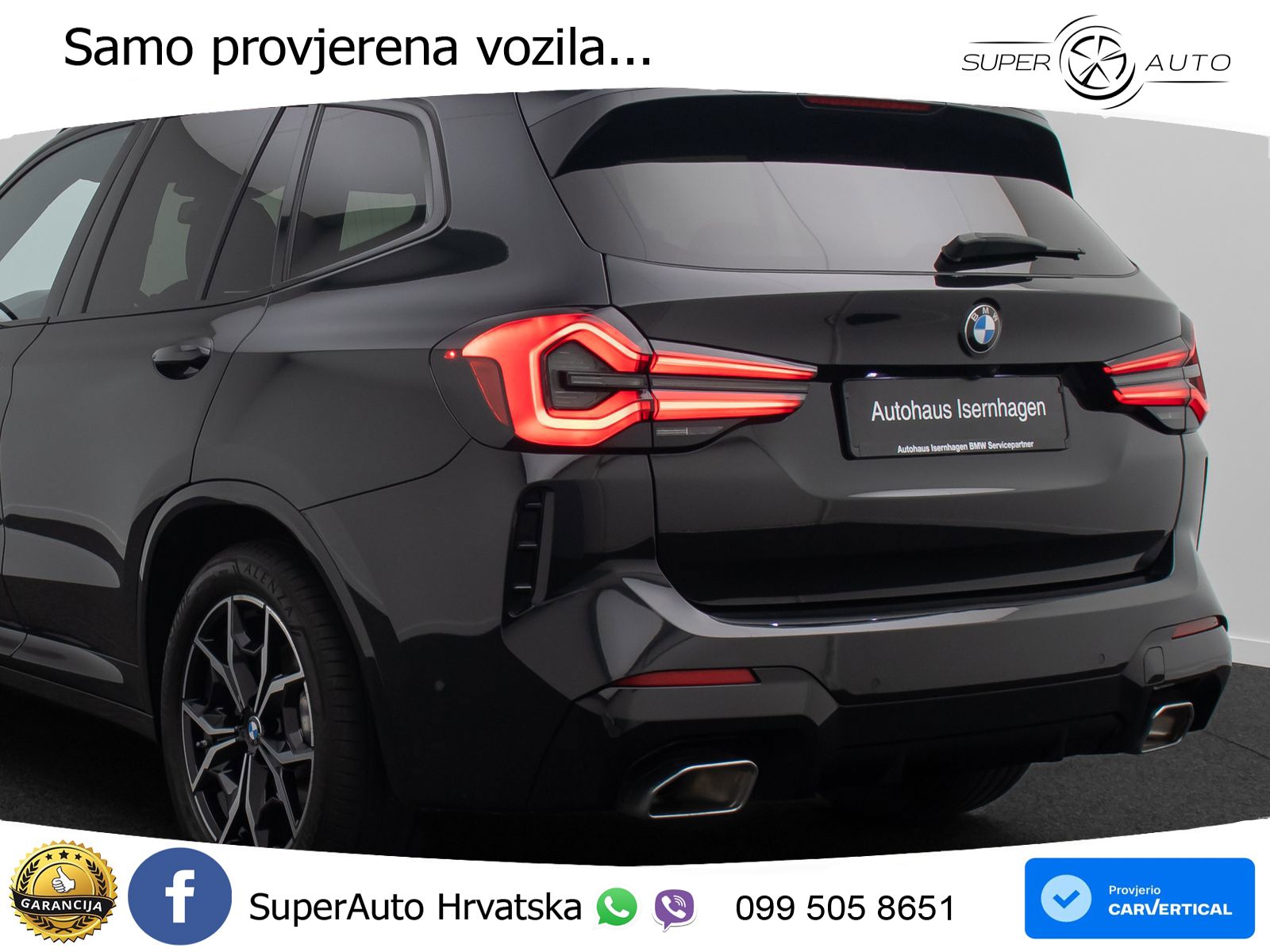 BMW X3 20d xDrive Steptronic M Sport LED+GR SJED+ACC