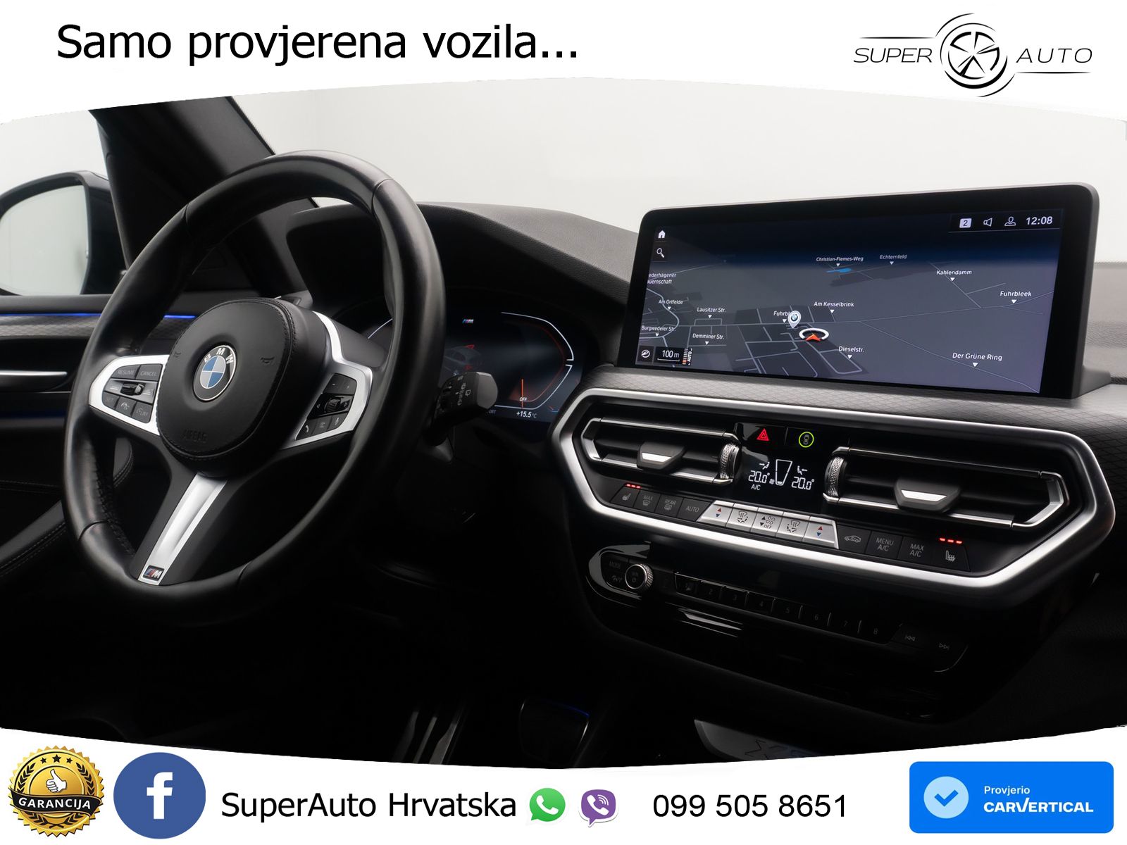 BMW X3 20d xDrive Steptronic M Sport LED+GR SJED+ACC