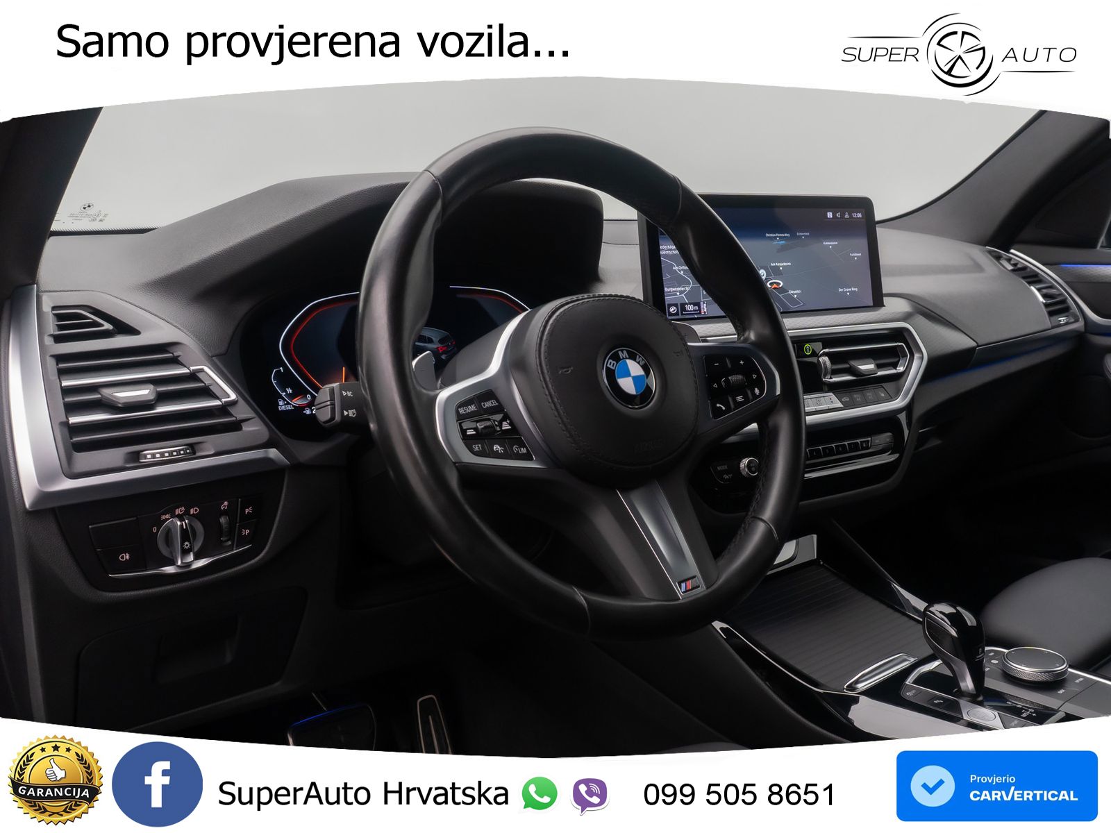 BMW X3 20d xDrive Steptronic M Sport LED+GR SJED+ACC