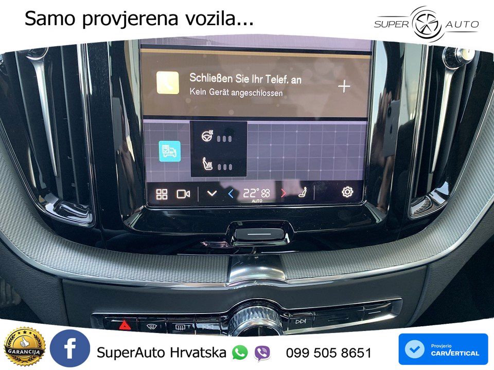 Volvo XC60 B5 Benzin AWD Geartronic ACC+HEAD+4xGR SJED+360+PANO