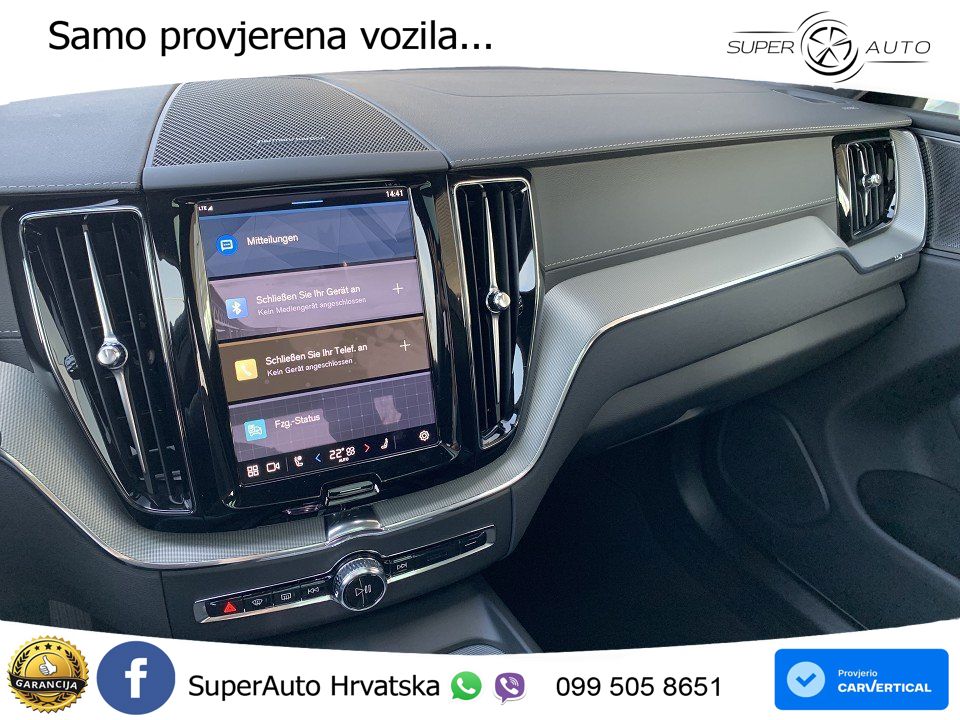Volvo XC60 B5 Benzin AWD Geartronic ACC+HEAD+4xGR SJED+360+PANO
