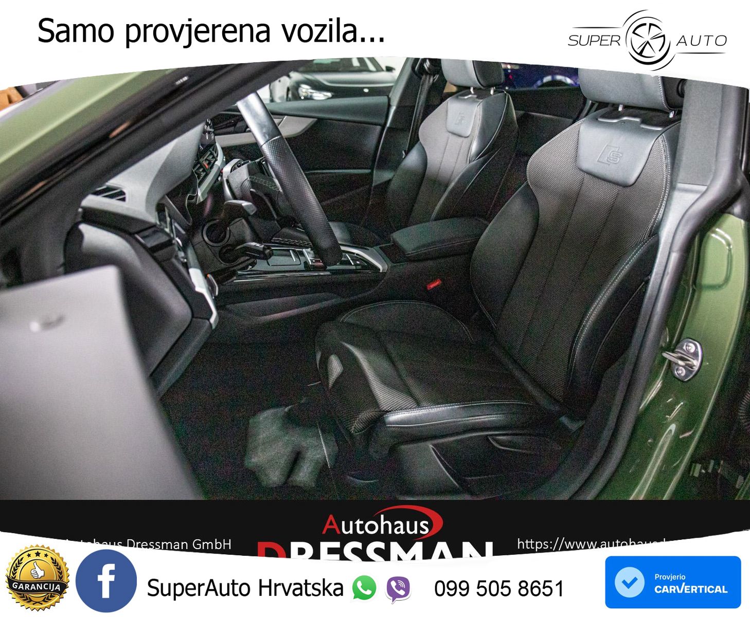 Audi A5 Sportback 50 TDI V6 (286 KS) quattro Tiptronic S line