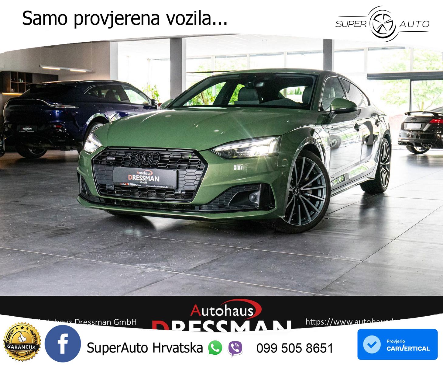 Audi A5 Sportback 50 TDI V6 (286 KS) quattro Tiptronic S line