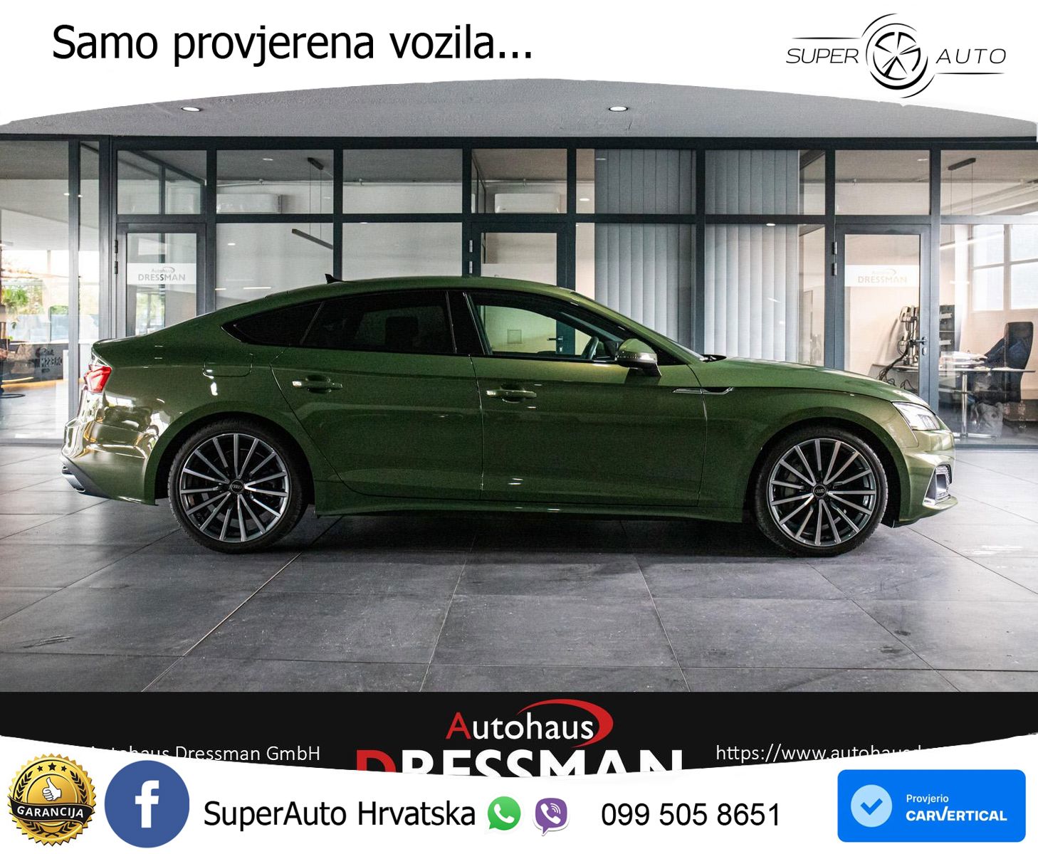Audi A5 Sportback 50 TDI V6 (286 KS) quattro Tiptronic S line
