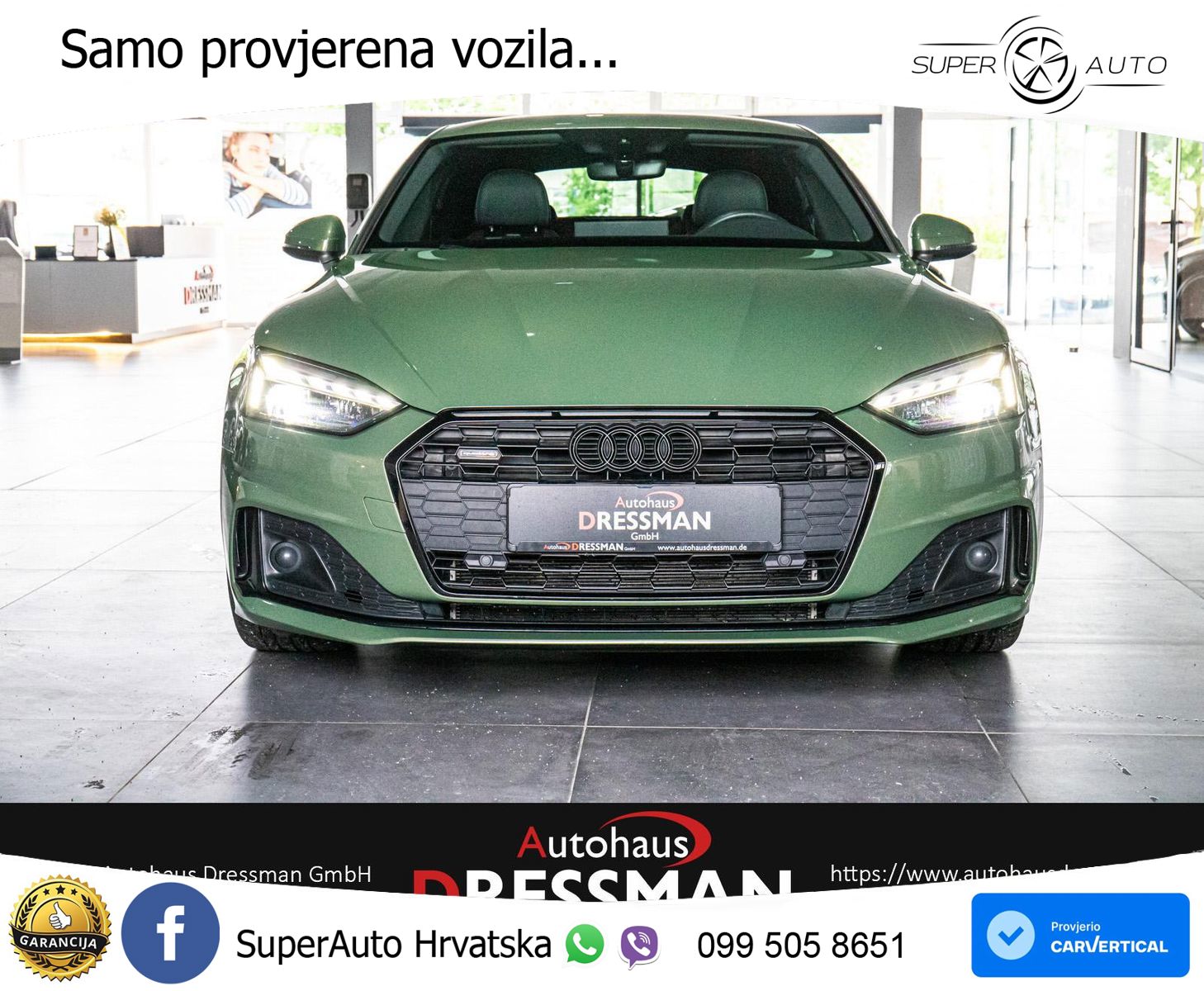 Audi A5 Sportback 50 TDI V6 (286 KS) quattro Tiptronic S line