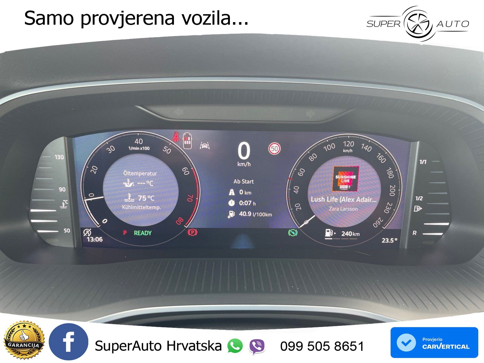 Škoda Octavia Combi 1.5 TSI (150 KS) DSG Selection LED+GR SJED+ACC