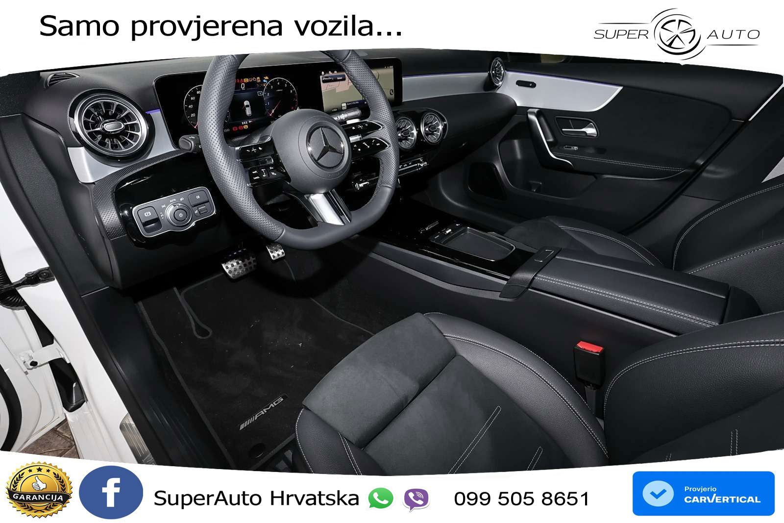 Mercedes-Benz A 200 7G-DCT AMG LED+GR SJED+ACC