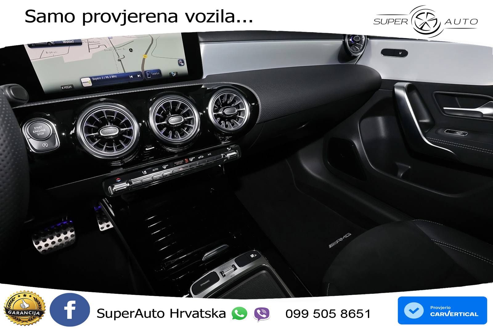 Mercedes-Benz A 200 7G-DCT AMG LED+GR SJED+ACC