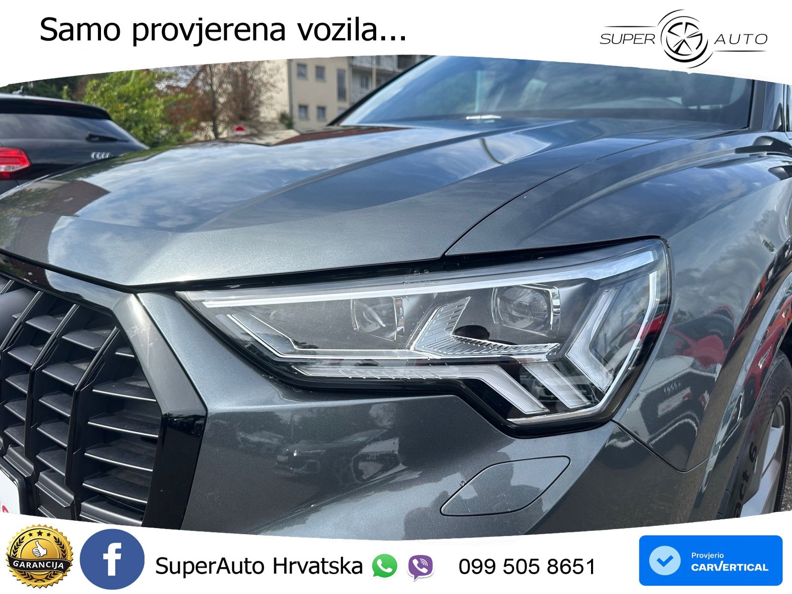 Audi Q3 45 TFSIe (245 KS) S tronic S line MATRIX+GR SJED+KAM