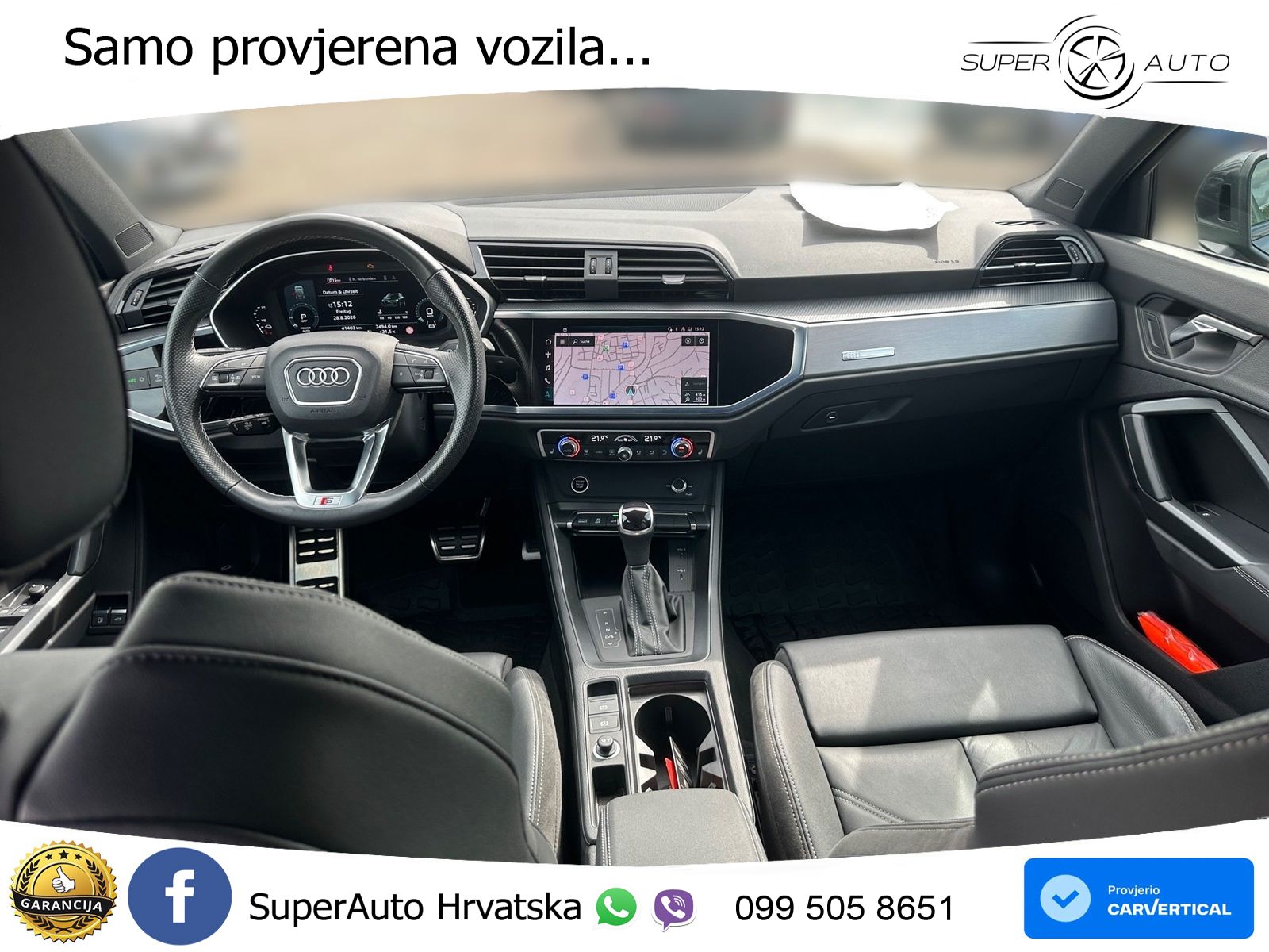 Audi Q3 45 TFSIe (245 KS) S tronic S line MATRIX+GR SJED+KAM