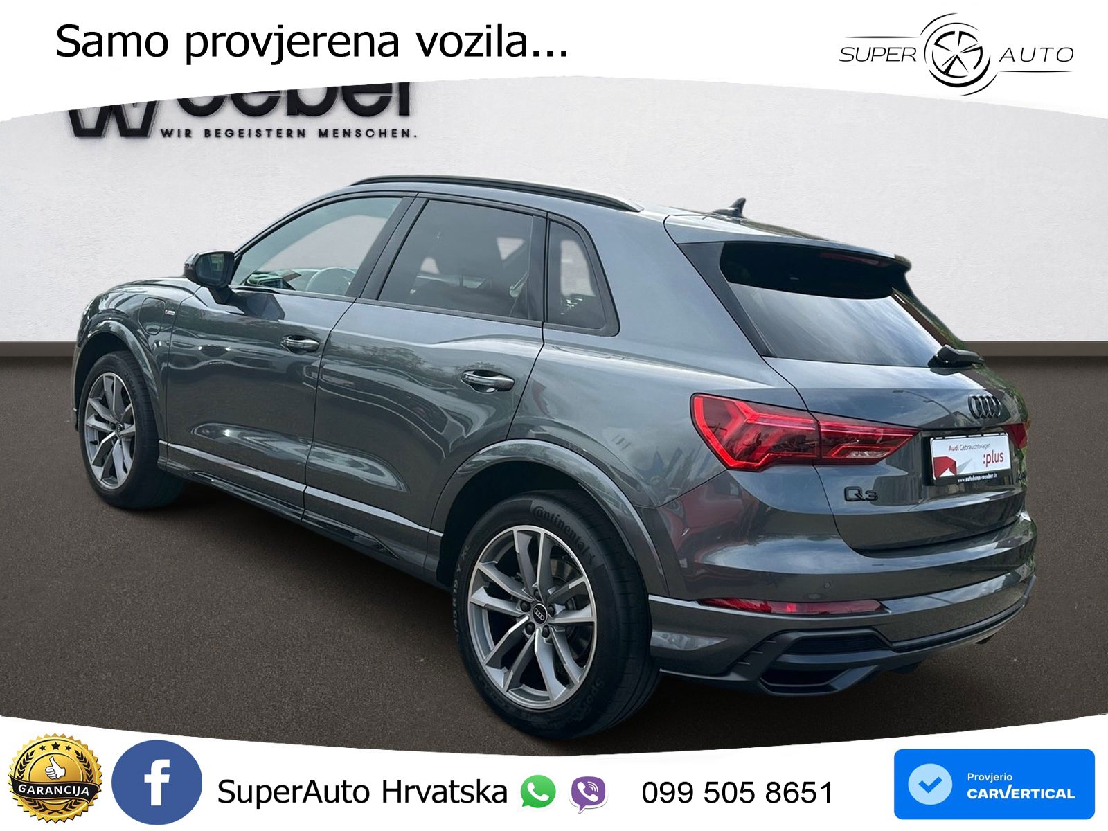 Audi Q3 45 TFSIe (245 KS) S tronic S line MATRIX+GR SJED+KAM