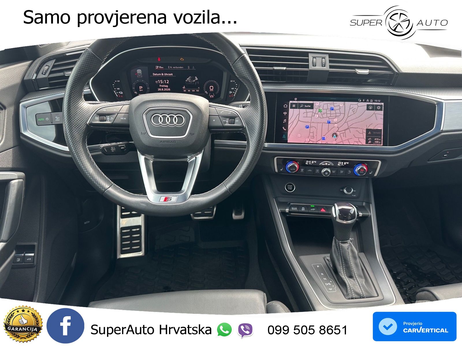 Audi Q3 45 TFSIe (245 KS) S tronic S line MATRIX+GR SJED+KAM