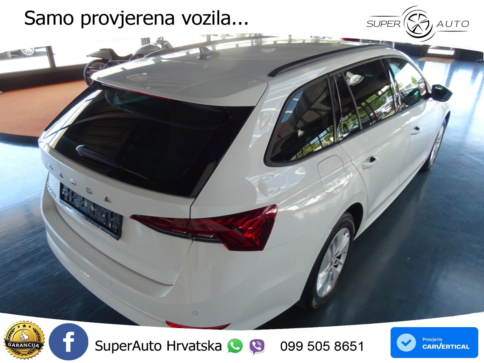 Škoda Octavia Combi 2.0 TDI (150 KS) DSG LED+GR SJED+ACC