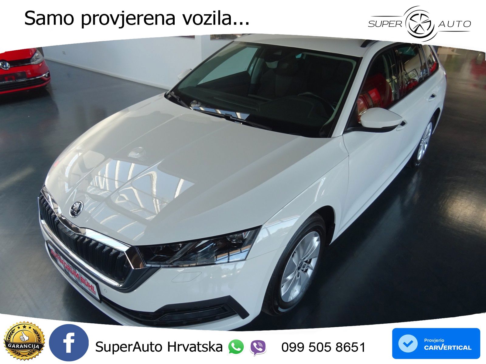 Škoda Octavia Combi 2.0 TDI (150 KS) DSG LED+GR SJED+ACC