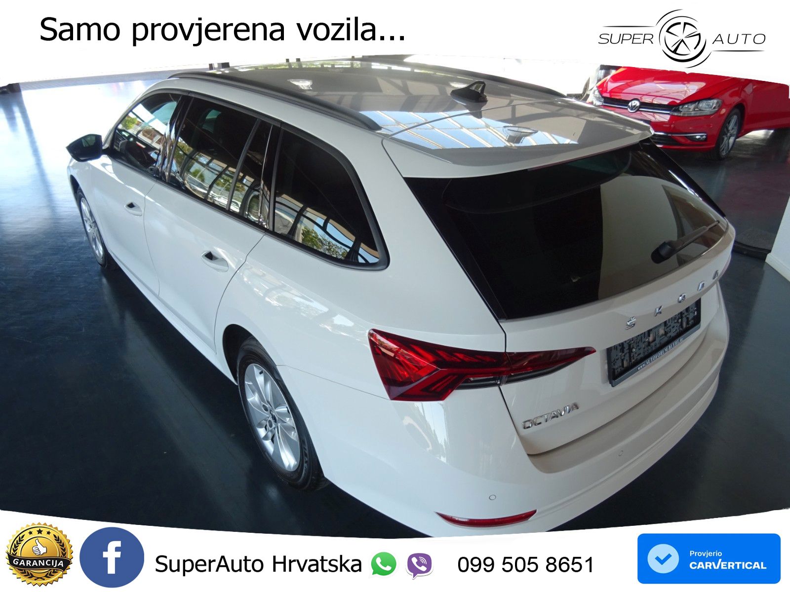 Škoda Octavia Combi 2.0 TDI (150 KS) DSG LED+GR SJED+ACC