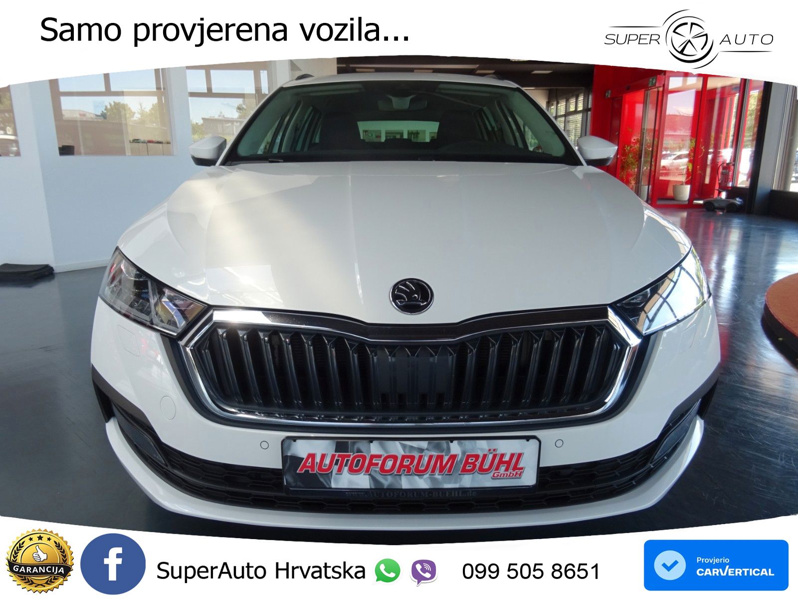 Škoda Octavia Combi 2.0 TDI (150 KS) DSG LED+GR SJED+ACC