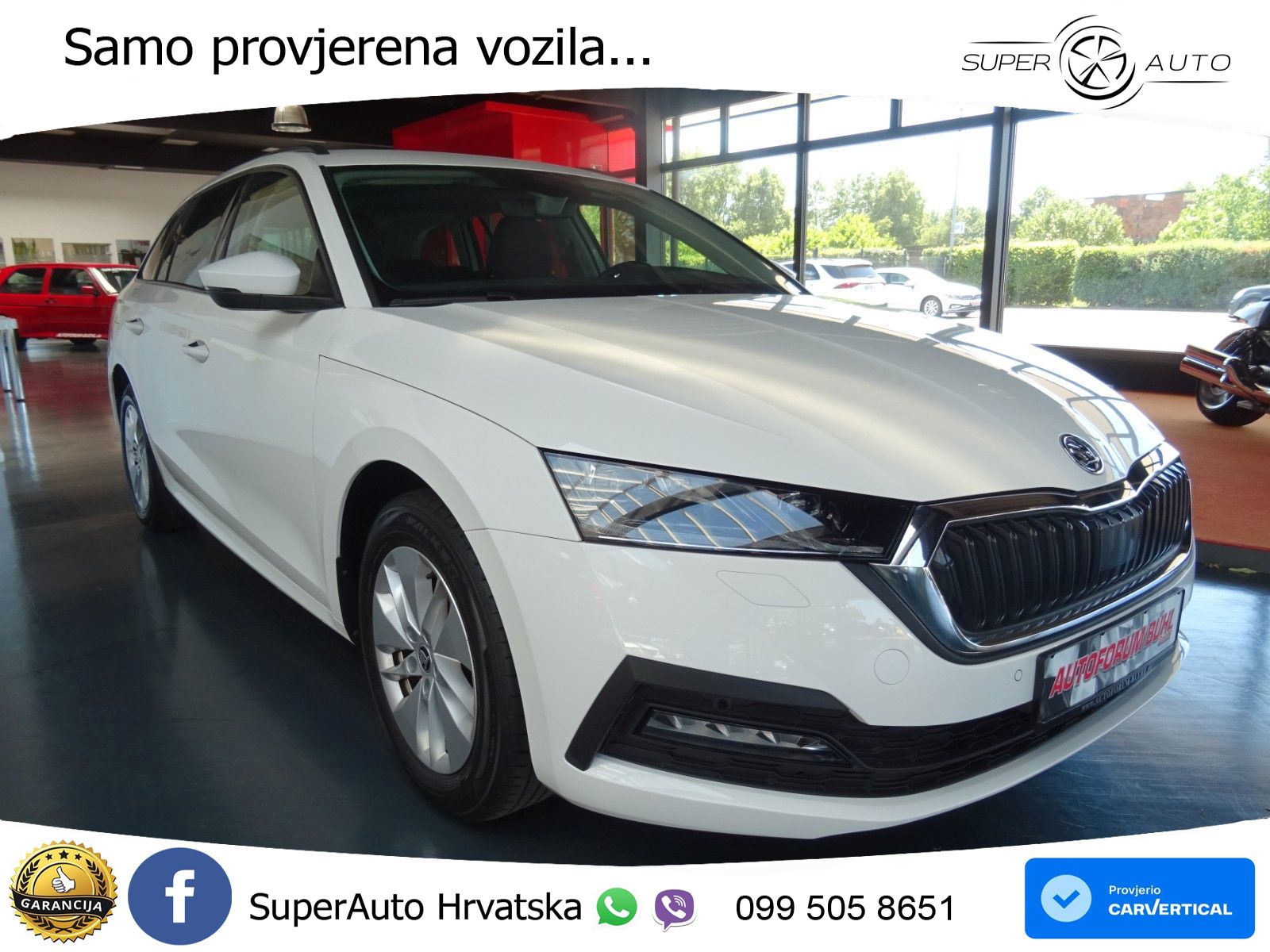 Škoda Octavia Combi 2.0 TDI (150 KS) DSG LED+GR SJED+ACC