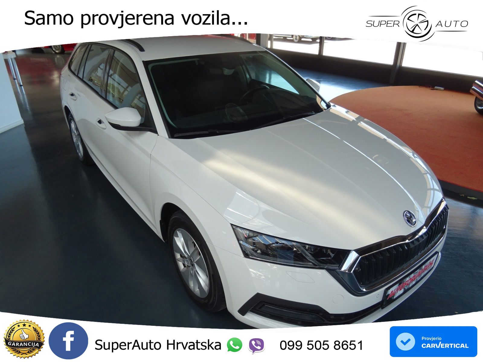 Škoda Octavia Combi 2.0 TDI (150 KS) DSG LED+GR SJED+ACC