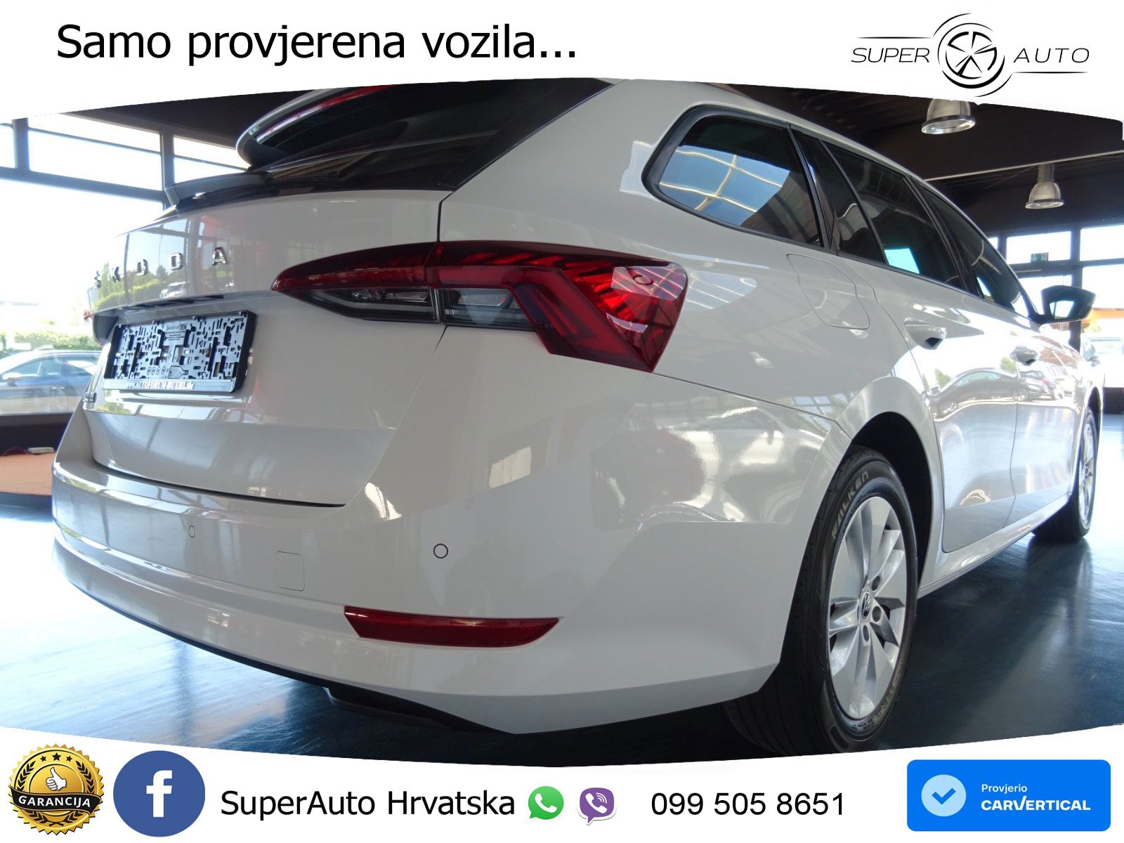 Škoda Octavia Combi 2.0 TDI (150 KS) DSG LED+GR SJED+ACC