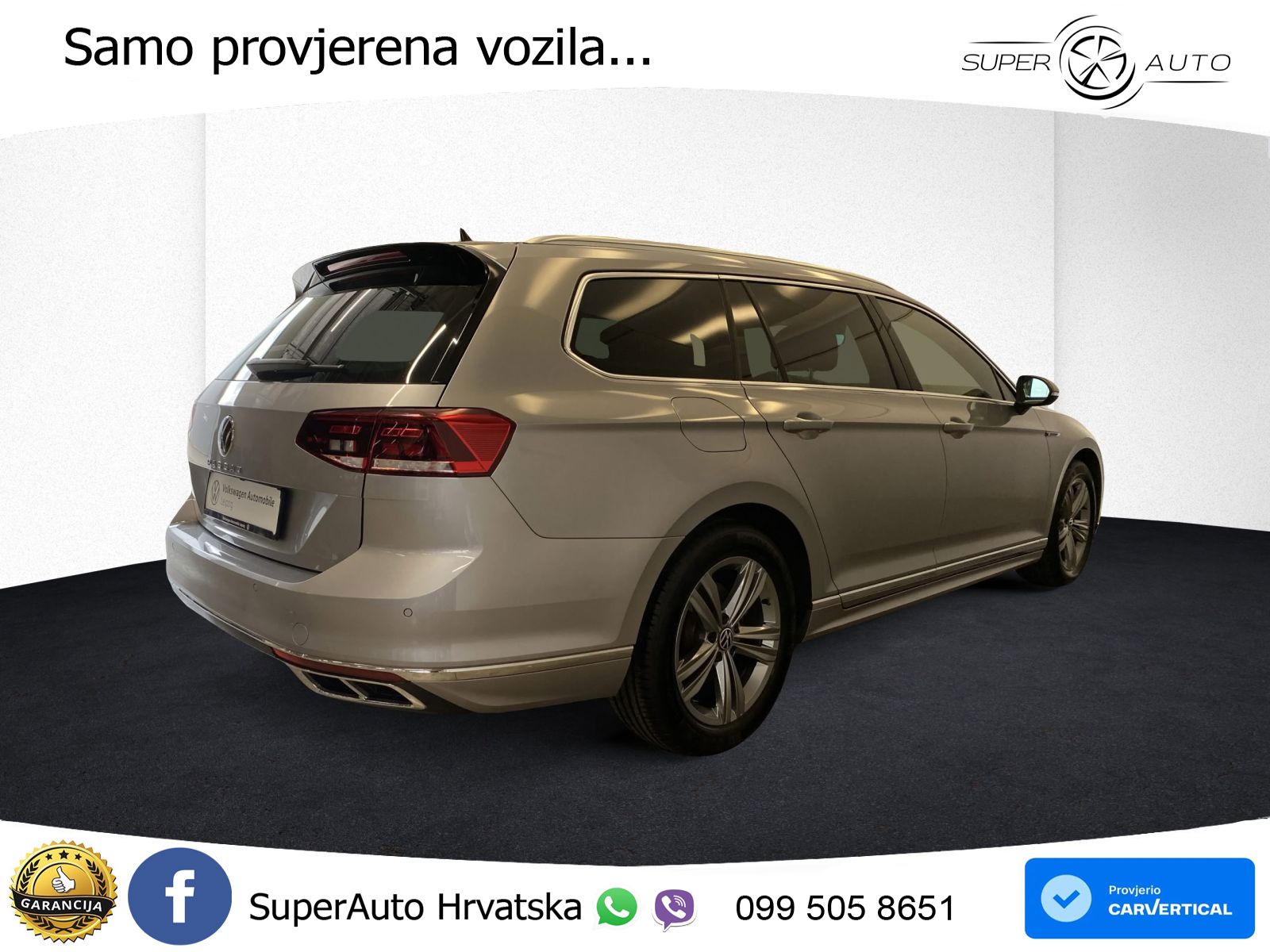 Volkswagen Passat Variant 2.0 TSI (190 KS) DSG Business LED+GR SJED+ACC