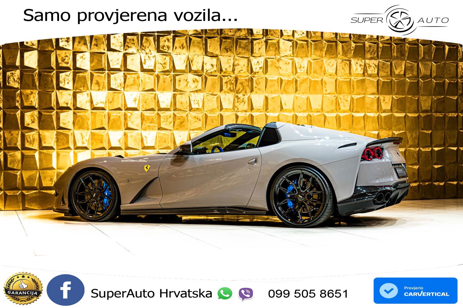 Ferrari 812 GTS 6.5 V12 (800 KS) DCT