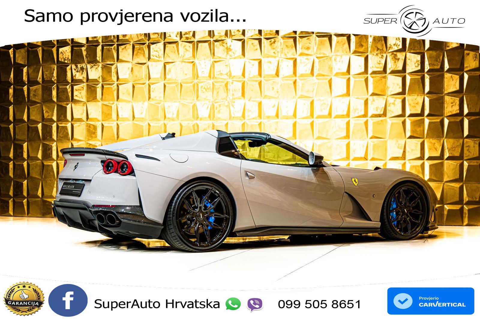 Ferrari 812 GTS 6.5 V12 (800 KS) DCT
