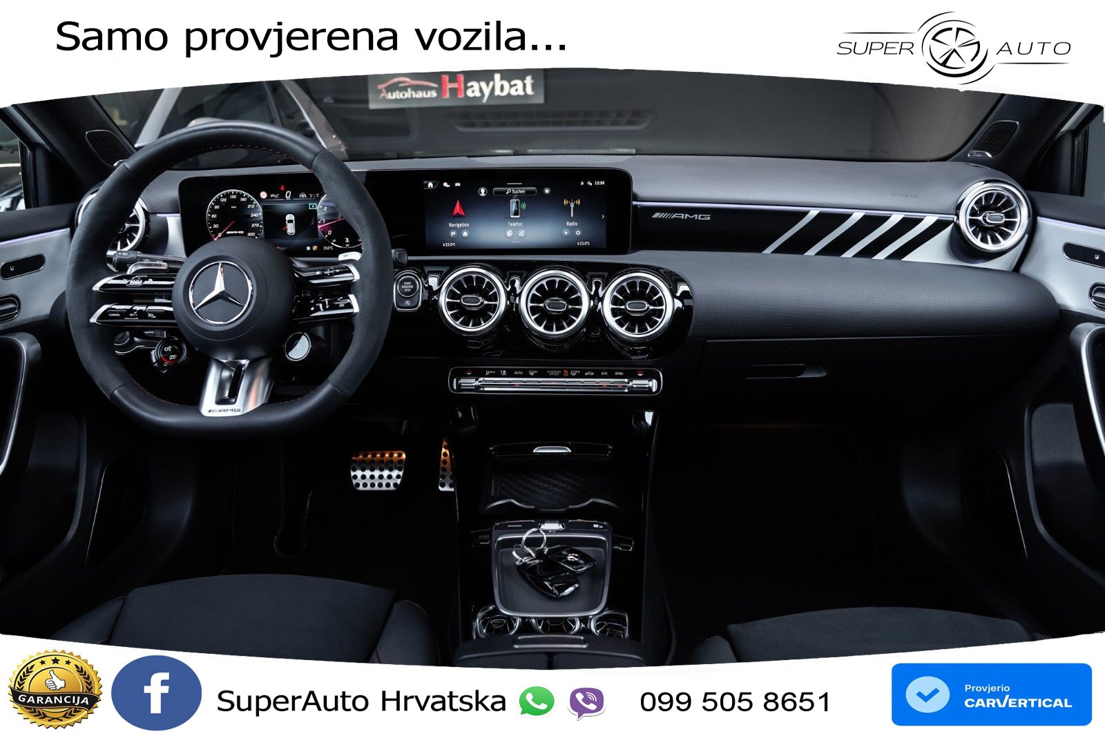 Mercedes-Benz AMG A 45 S 4MATIC+ AMG SPEEDSHIFT DCT 8G ACC+HEAD+GR SJED+360+PANO