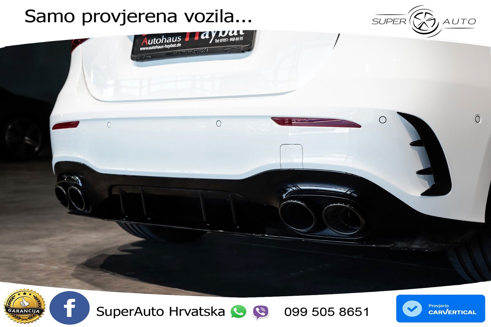 Mercedes-Benz AMG A 45 S 4MATIC+ AMG SPEEDSHIFT DCT 8G ACC+HEAD+GR SJED+360+PANO